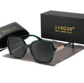 BARCUR Women Polarized Sunglasses UV400 - Green Gradient