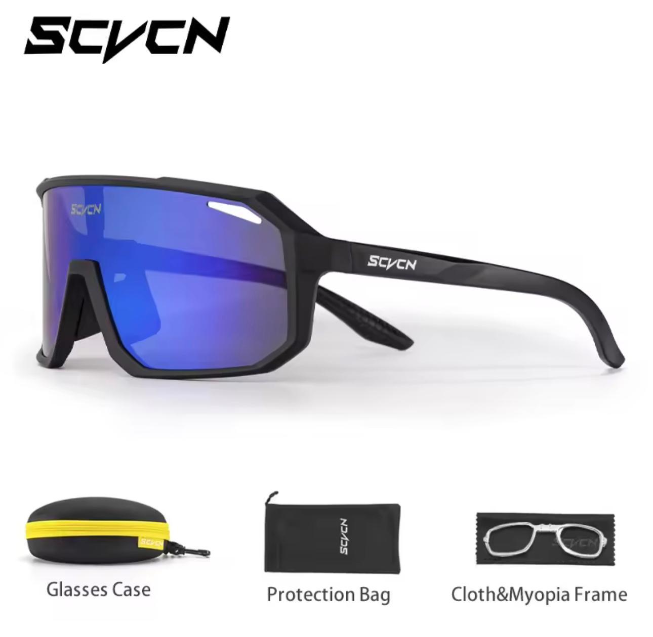 SCVCN Men Women Outdoor Sports Photochromic Sunglasses