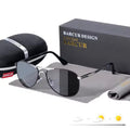 BARCUR Photochromic Sunglasses  Men - Silver photochromic