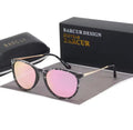 BARCUR Classic Polarized Sunglasses For Women - LeopardPink