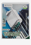 Bavin 40W 4 Output Fast Charger