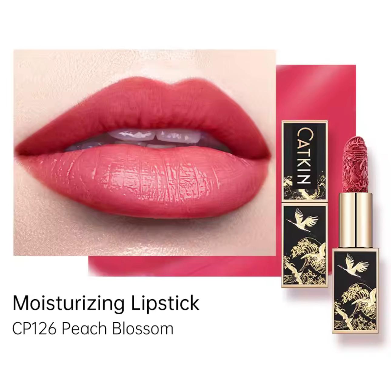 CATKIN Hydrating Satin Lipstick – Peach Blossom