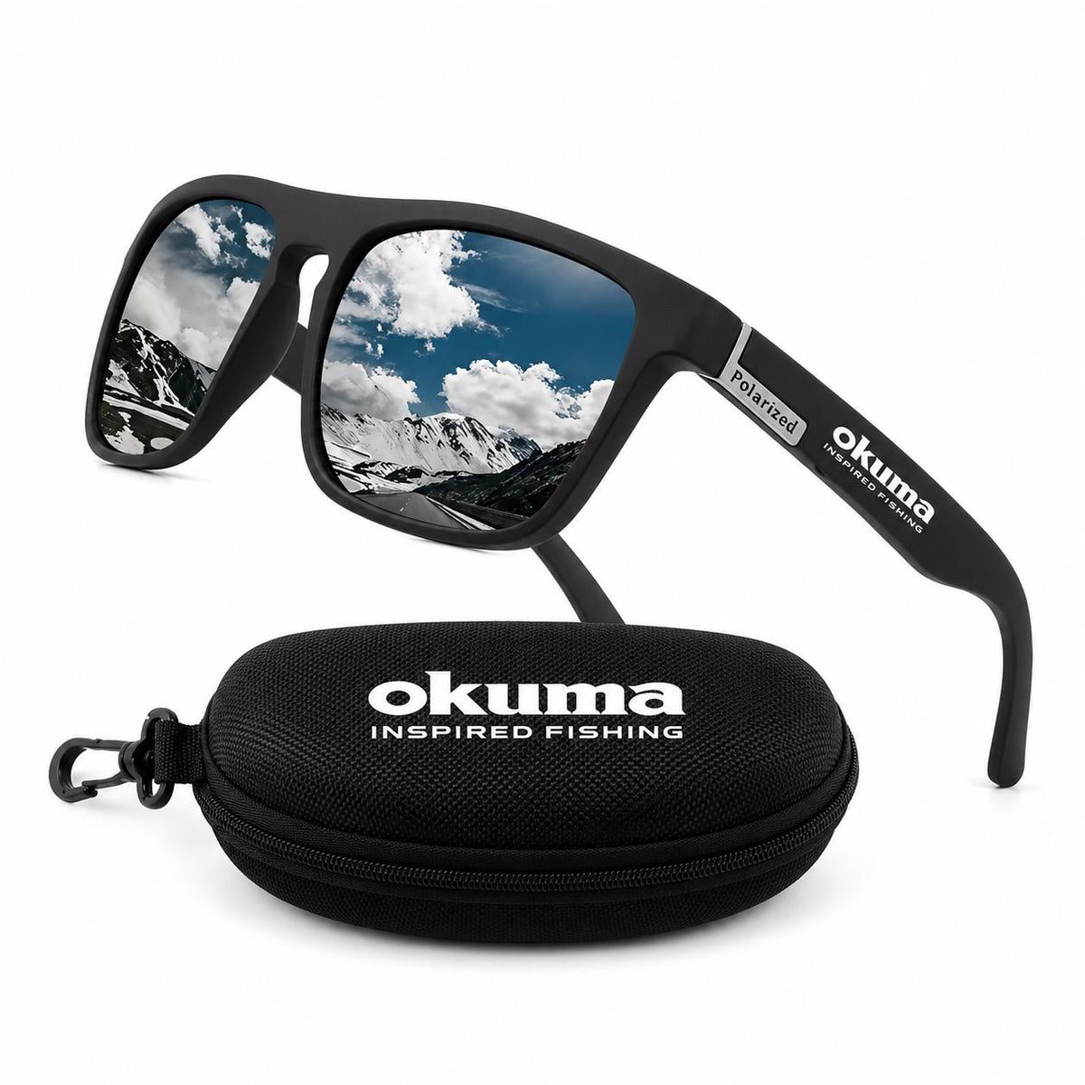 Okuma Polarized Sport Sunglasses – Black