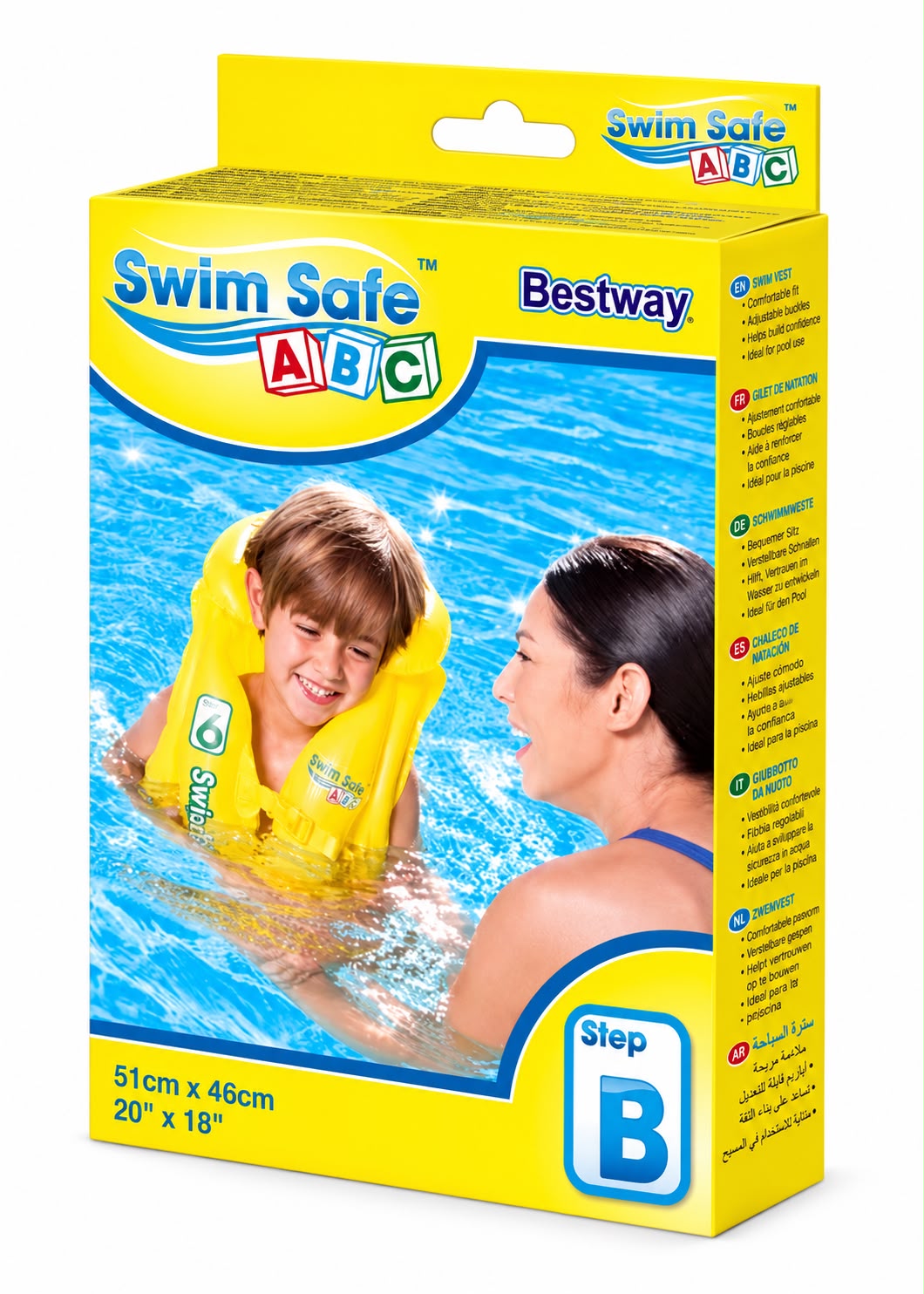Bestway Swim Safe Baby Vest Step B – 51 × 46 cm