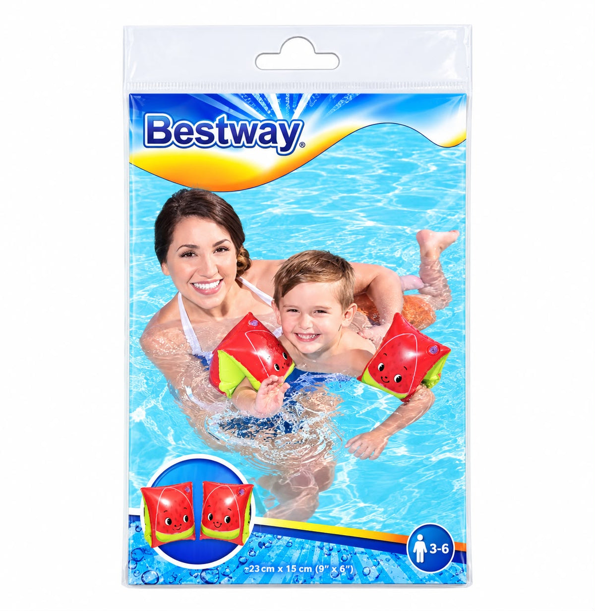 BESTWAY 23cm × 15cm Fruitastic Armbands