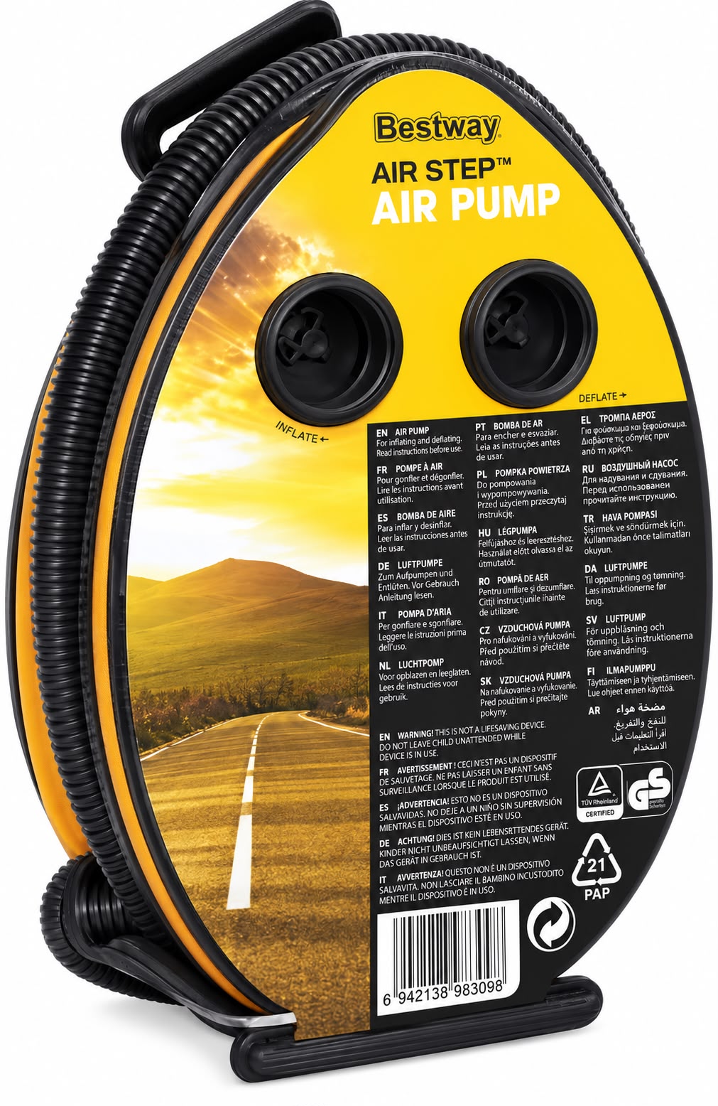 BESTWAY 23 × 15CM Air Step Air Pump