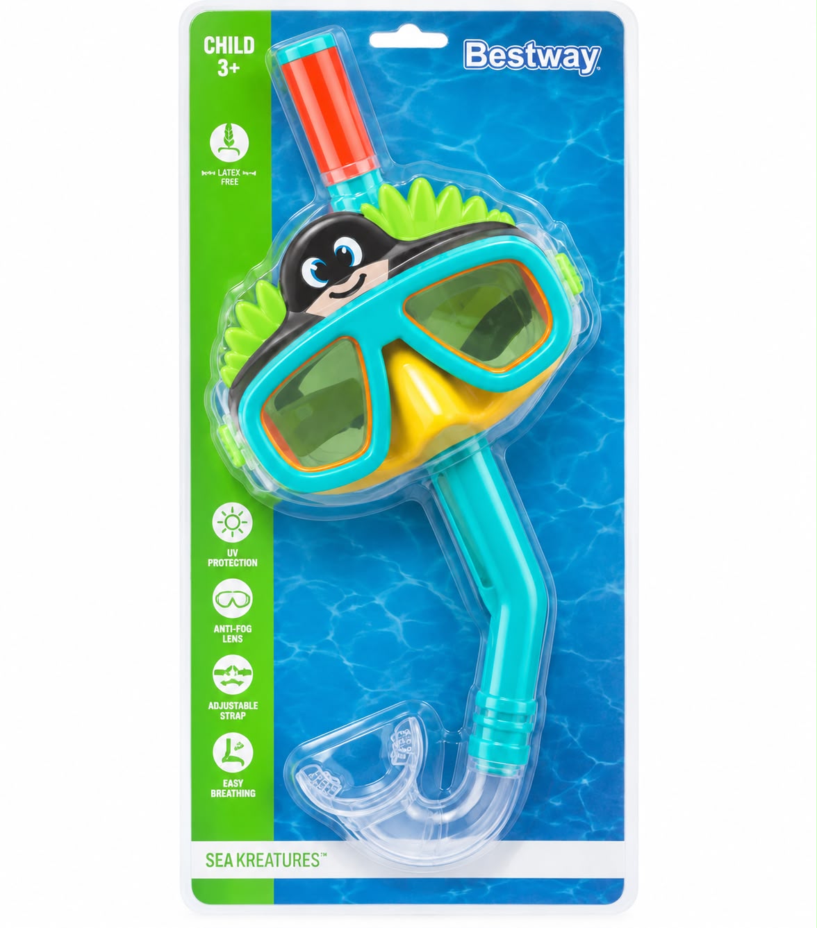 BESTWAY Lil’ Animal Snorkel Mask Set