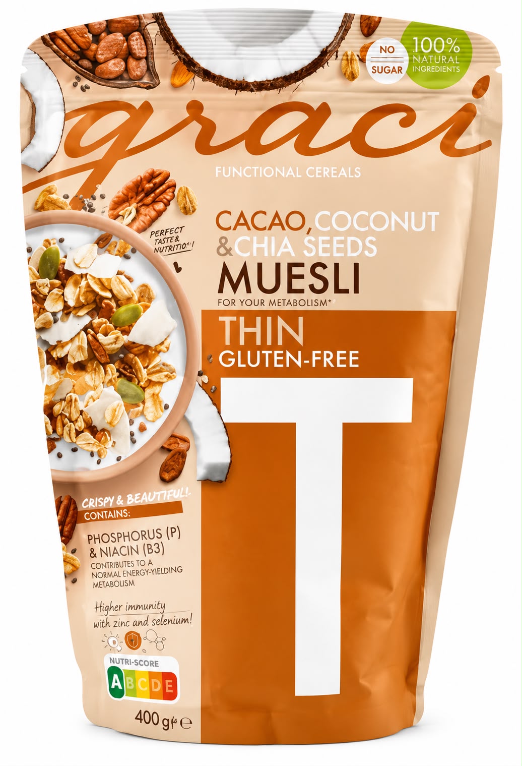 Graci Muesli THIN 400g