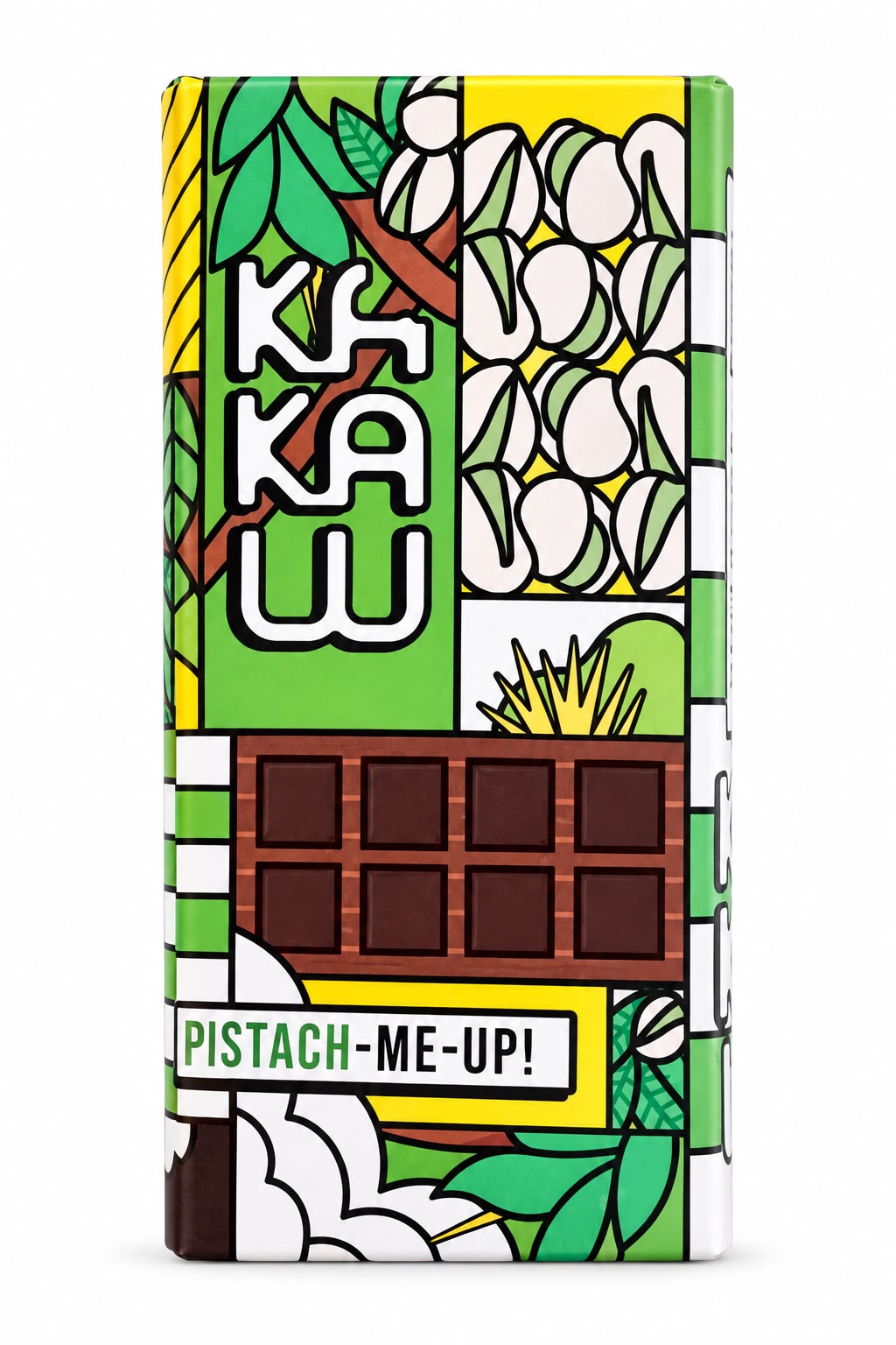 Kakaw Pistach-Me-Up Chocolate Bar