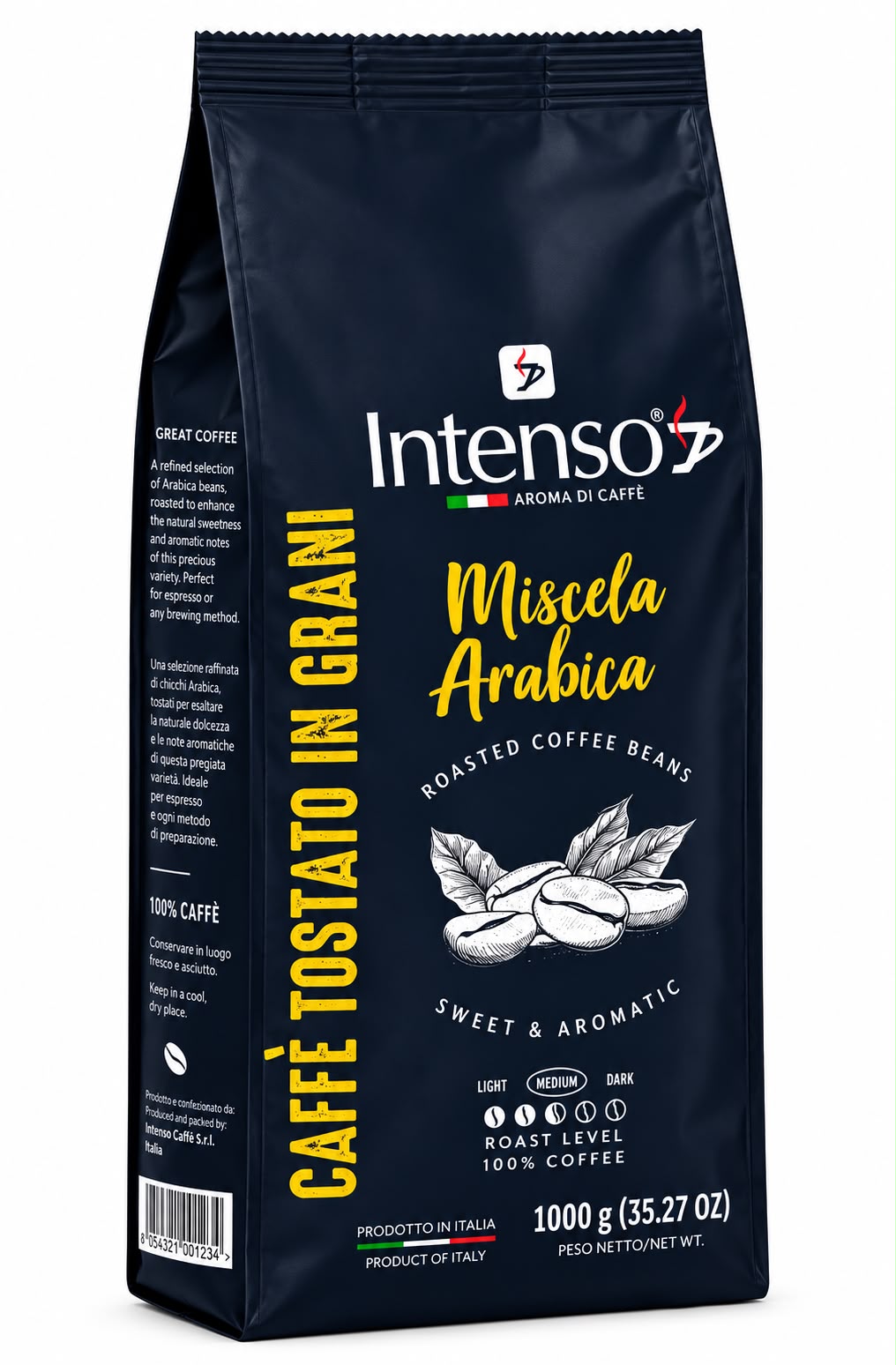 Intenso Arabica Coffee Beans 1kg
