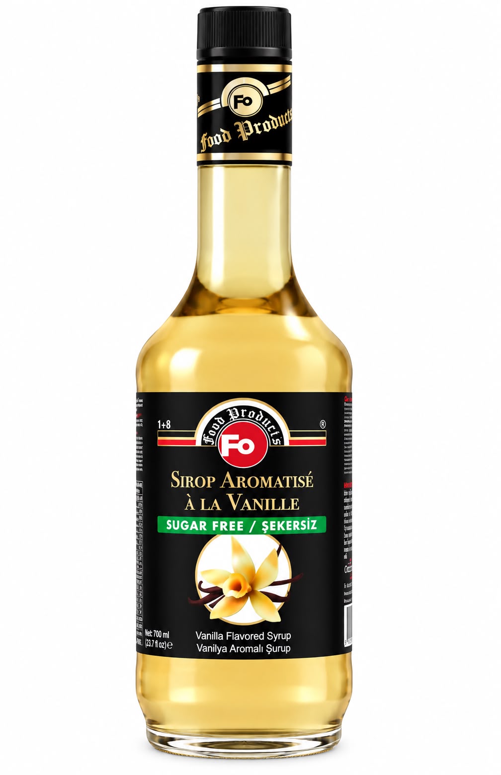 FO Sugar Free Vanilla Flavoured Syrup – 700ml
