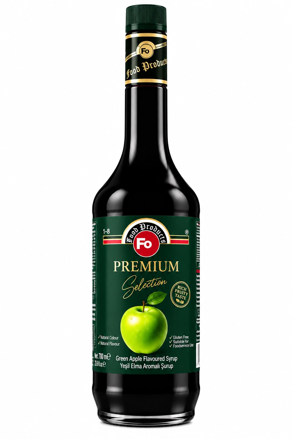 FO Green Apple Flavoured Syrup – 700ml