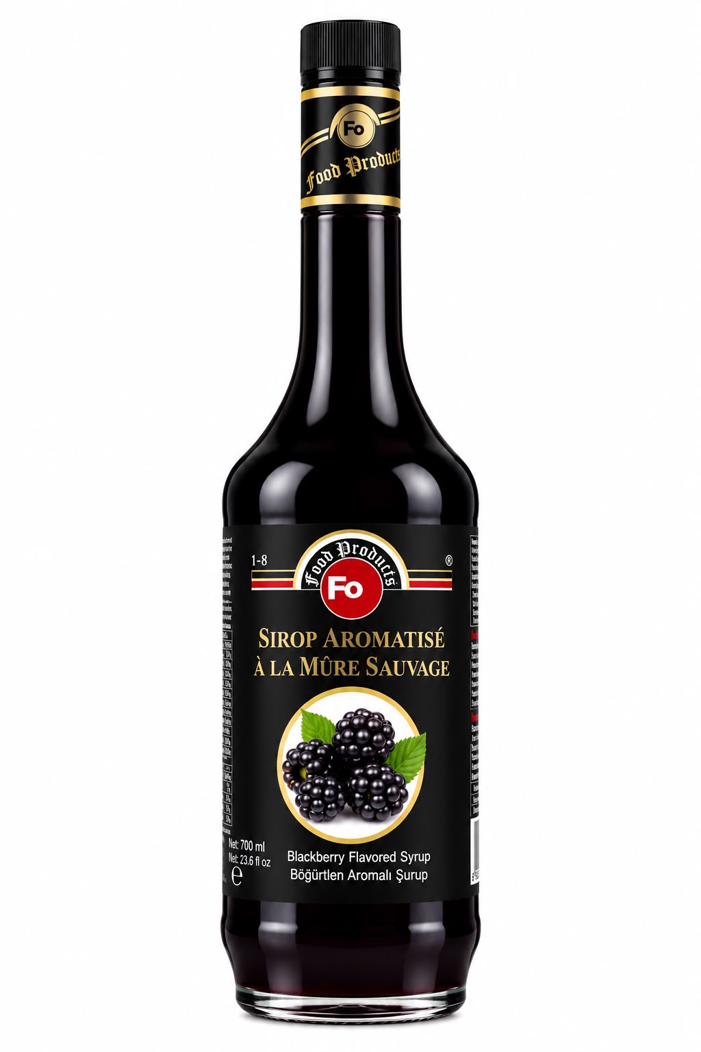 FO Blackberry Flavoured Syrup – 700ml