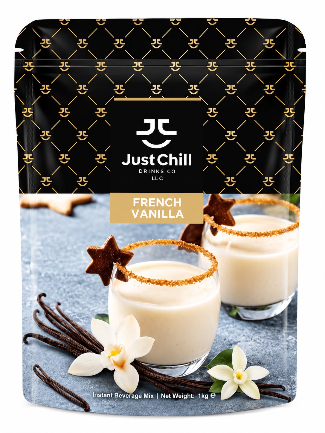 JustChill French Vanilla Instant Coffee Mix – 1kg