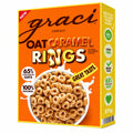 Graci Oat Caramel Rings Cereal – 375g