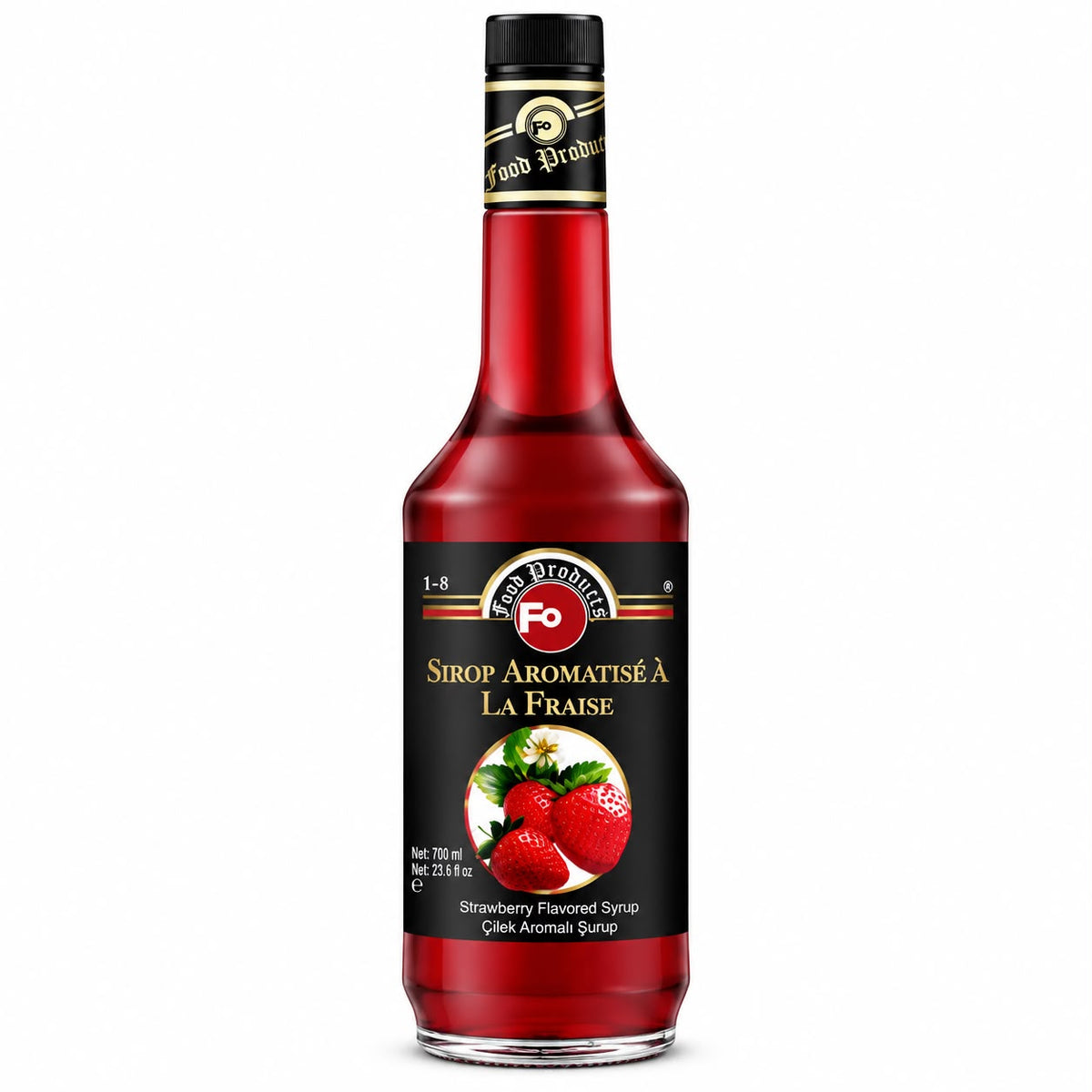 FO Strawberry Flavoured Syrup – 700ml