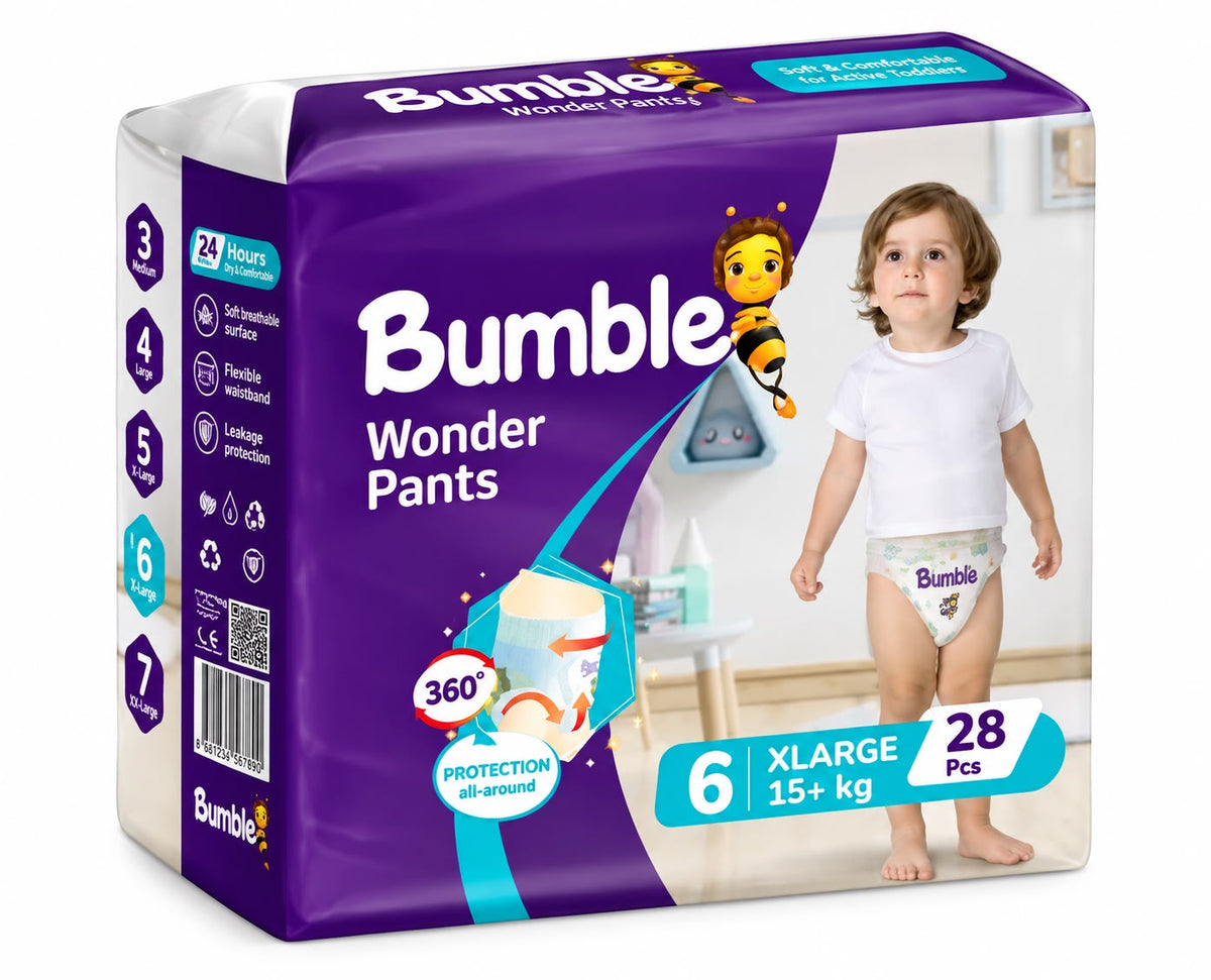 Bumble Wonder Pants – Size 6 XL (15+ kg) – 28 pcs