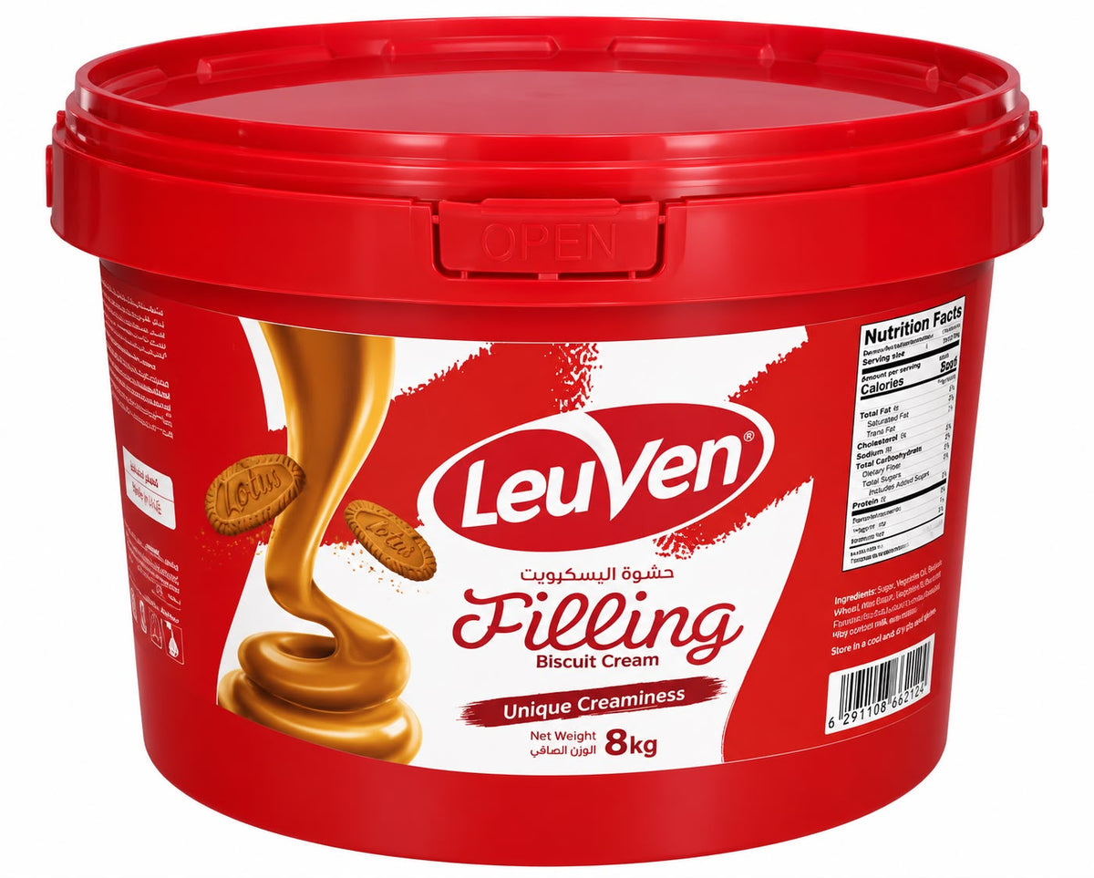 Leuven Biscuit Cream Filling – 8 KG