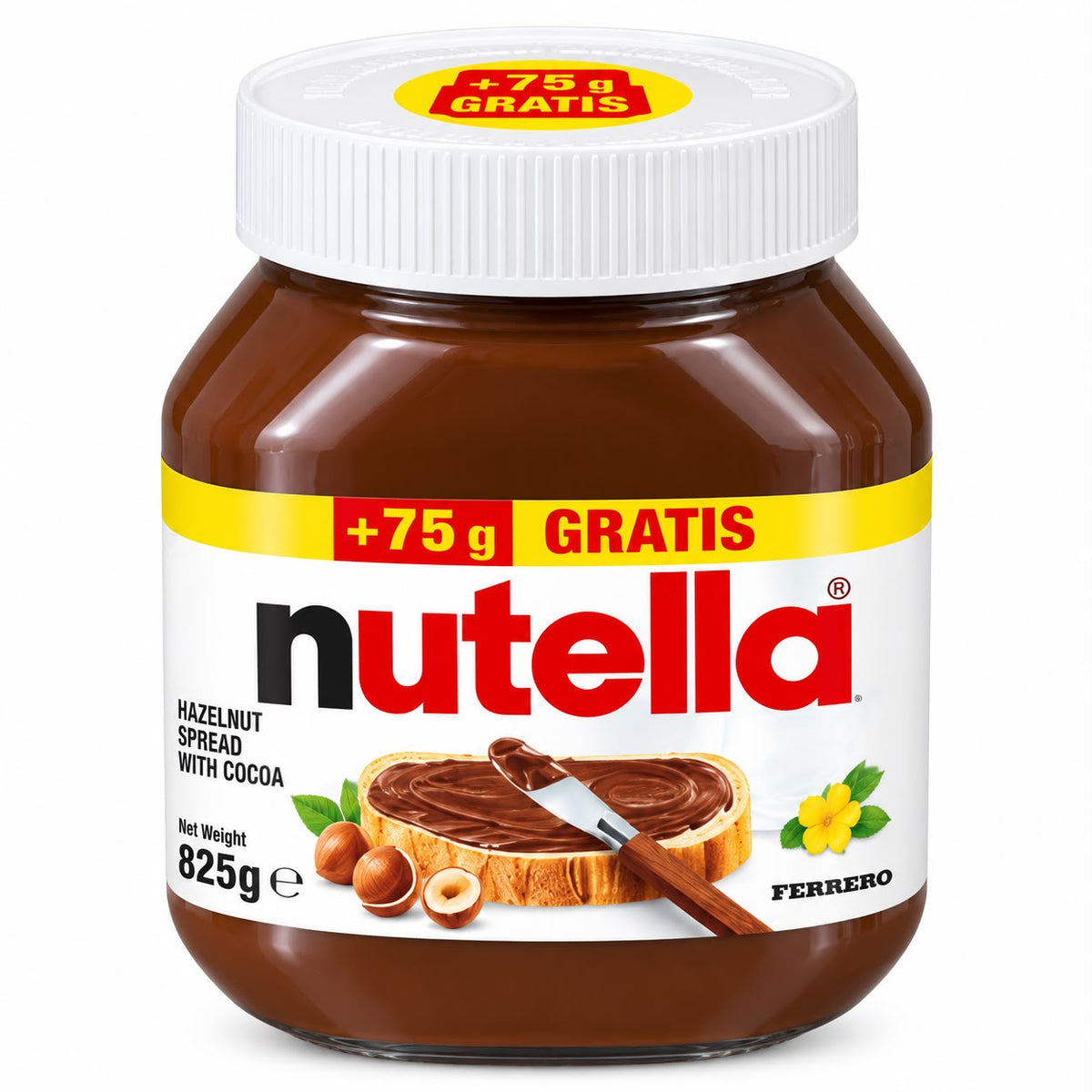 Nutella Hazelnut Spread with Cocoa – 825g