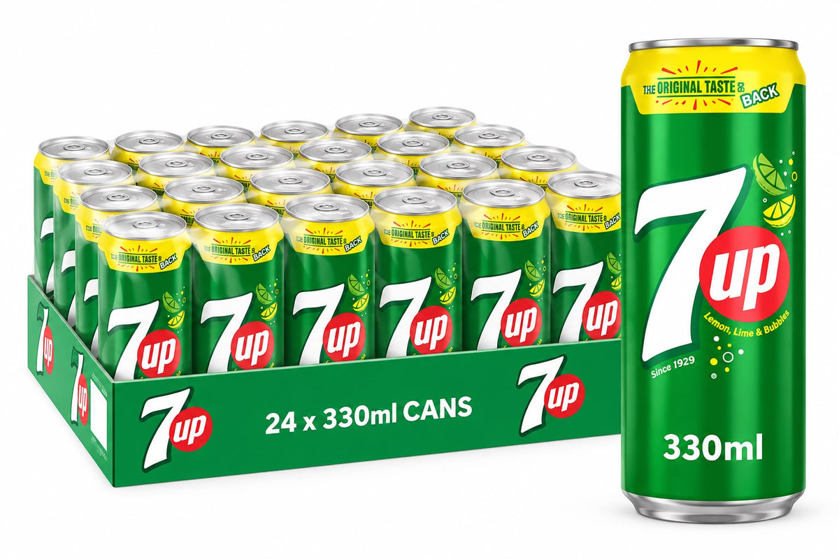 7UP Original – 24 × 330ml Cans