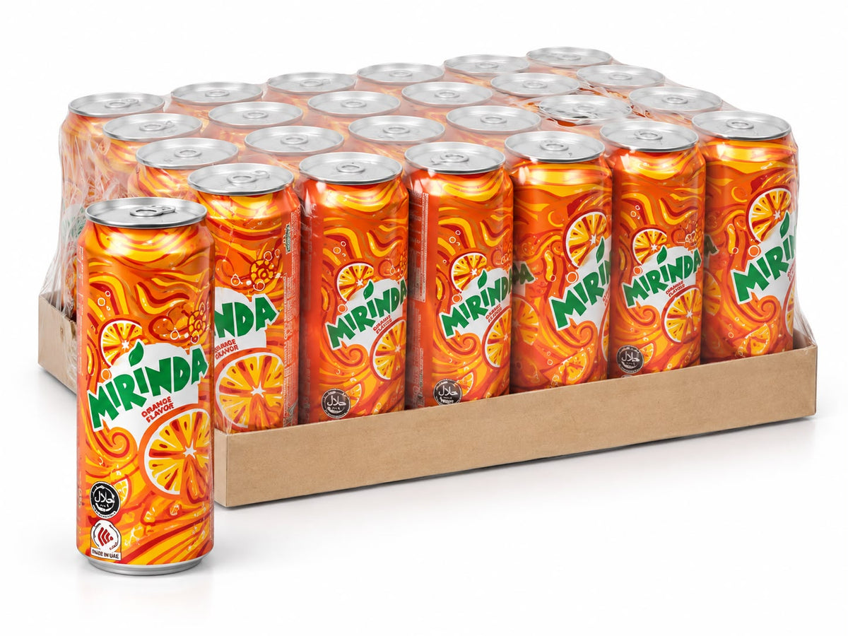 Mirinda Orange – 24 × 330ml Cans