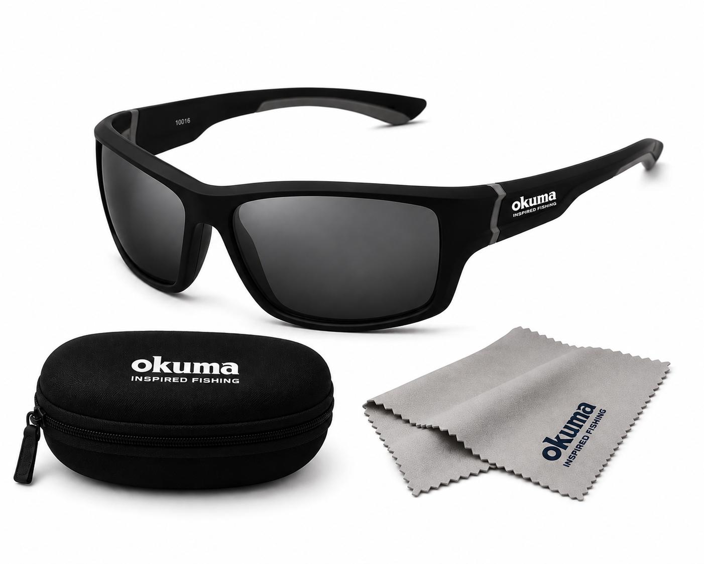 Okuma Polarized Sport Sunglasses – Black